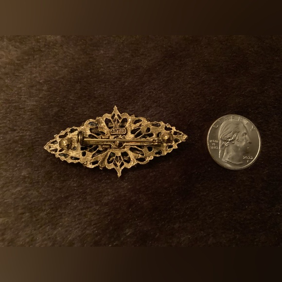 ART copyright Vintage Brooch. Mid Century 50s-60s - Picture 3 of 3